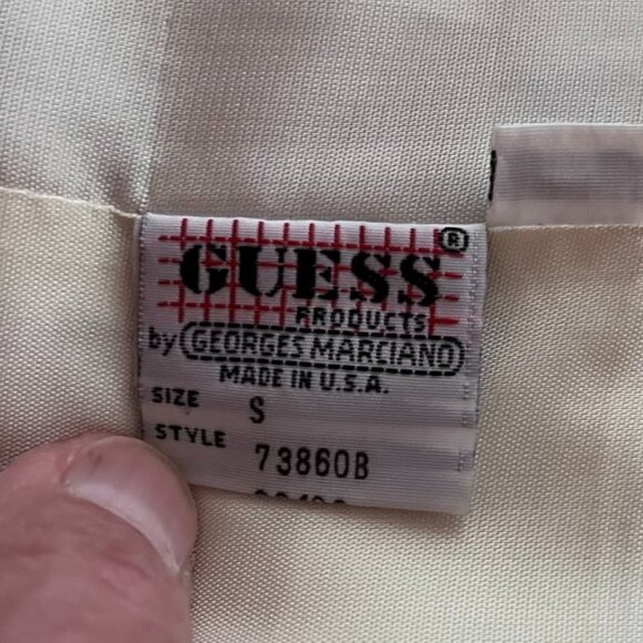 George Marciano for Guess Monet print vest size small - Picture 4 of 8